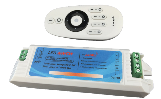 4 Zone 2.4G color temperature controller