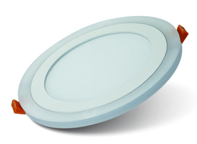 Acrylic double-color panel lights