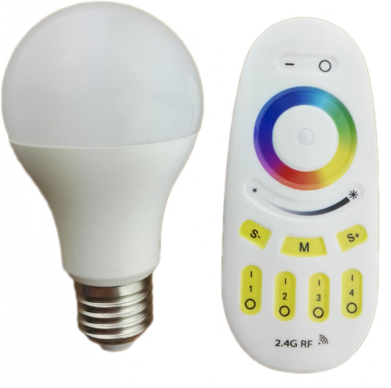 2.4G RF 9W RGBW LED Bulb